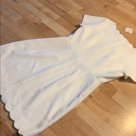 Club Monaco avaline dress sz 8 white - Picture 8 of 9